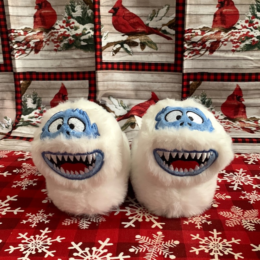Children’s snowman 3-D slipper